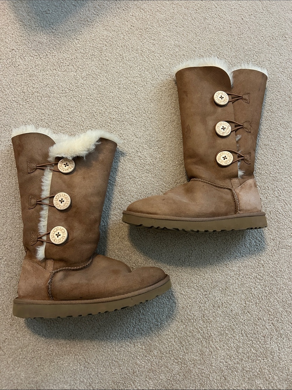 UGG tall Bailey triple button boots